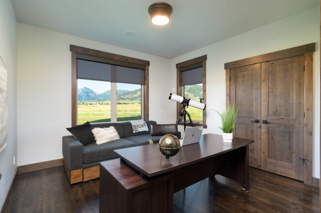 Property Staging, Home Office in Bozeman, MT